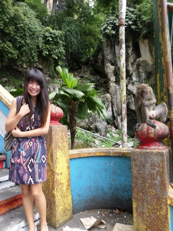 Visiting the famous Batu Caves in Kuala Lumpur